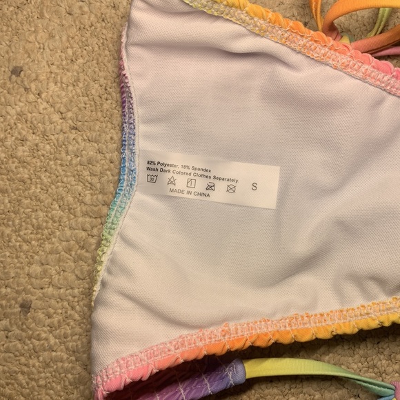 Rainbow bikini - Picture 4 of 5